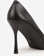 vices Stiletto Negre Clasice cu Branț din Piele Fridde