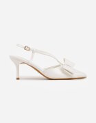 vices Tocuri stiletto Albe Elegante cu fundiță decorativă Adrelena