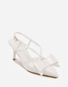 vices Tocuri stiletto Albe Elegante cu fundiță decorativă Adrelena
