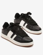 vico Adidași Negru-Alb cu Cusături Palaviela