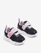 wink Pantofi Sport Bleumarin cu sclipici și talpă luminoasă cu închidere Velcro Abrelia