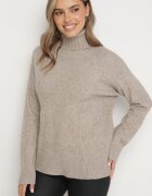 wool fashion Maletă Clasic Gri-Bej Savera