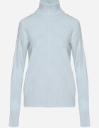 wool fashion Pulover Clasic Albastru deschis Savera