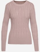 wool fashion Pulover Mov deschis cu Viscoză Decorat cu model în relief Savinia