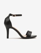 yesmile Sandale Negre cu Toc Cui în Stil Clasic Tatilwena