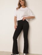 yu & me Colanți tip clopot cu talie înaltă și fronseu modelator Pronone Negri