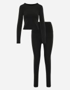 yu & me Compleu sport Negru