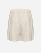yu & me Fustă-Pantaloni scurți Bej cu In Decorată cu o pliură Salloril