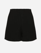 yu & me Fustă-Pantaloni Scurți Negri cu In Decorați cu Pliseu Salloril