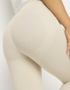 yu & me Pantaloni Bej Clopot Material Ellavine