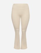 yu & me Pantaloni Bej Clopot Material Ellavine
