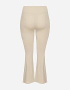 yu & me Pantaloni Bej Clopot Material Ellavine
