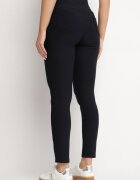 yu & me Pantaloni Bleumarin cu Croială Ajustată cu Elastic în Talie și Buzunare Rizenna