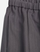 yu & me Pantaloni eleganți Casual în dungi fine croi balloon Ralaefa Gri
