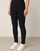 yu & me Pantaloni Granat cu croială ajustată cu talie înaltă și cordon Virpio