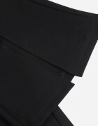 yu & me Pantaloni negri clopot cu decupaje decorative Telocus