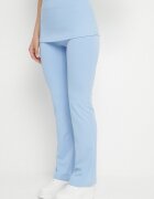 yu & me Set Sport Albastru deschis Mulat Tricou și Pantaloni Clopot rulați Silenira
