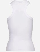 yu & me Top Clasic Alb din Bumbac cu Scris Decorativ Dimvia