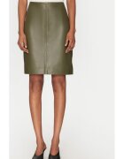 2NDDAY Fusta dama - 305214386 - Piele naturala - Verde - Verde