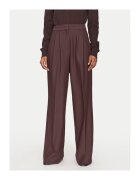 2NDDAY Pantaloni dama - 305214348 - Poliester/Viscoza - Maro - Maro