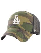 47 Brand Sapca - Los Angeles Dodgers Branson Cap B-CBRAN12GWP-CMD - Verde -