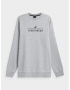 4F Bluza barbati - 302881185 - Bumbac - Gri
