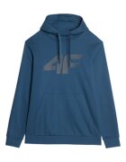 4F Bluza barbati Bumbac - Albastru -