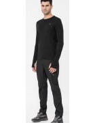4F Bluza barbati Bumbac - Negru - Negru