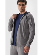 4F Bluza barbati Poliester - Gri - Gri