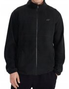 4F Bluza de trening cu fermoar din fleece