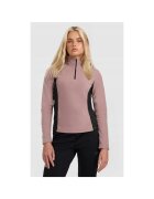 4F Bluza sport dama - poliester - maro/negru -