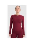4F Bluza sport dama - termica - unisex - rosu - poliester -