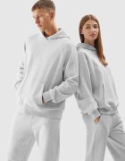 4F Bluza unisex Bumbac - Negru - Negru