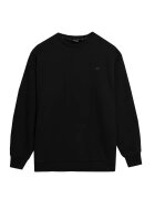 4F Bluza unisex din bumbac - Negru