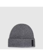 4F Caciula beanie barbati - gri - M - 100% lana