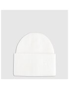 4F Caciula beanie unisex alb - dimensiune universala - material din viscoza