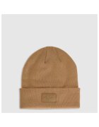 4F Caciula beanie unisex culoare maro - dimensiune universala - material sintetic