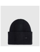 4F Caciula beanie unisex neagra - marime universala - din viscoza