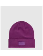 4F Caciula beanie unisex roz - poliester - dimensiune universala