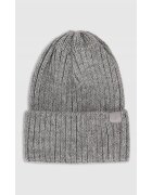 4F Caciula dama model beanie - gri - uni size