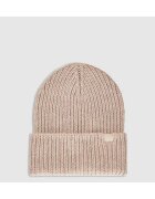 4F Caciula de iarna dama bej - uni - material acrilic - lana - alpaca