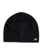 4F Caciula Unisex din Lana Merino Beanie - Negru Intens pentru Trekking - Sport Outdoor - AW25