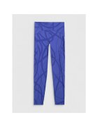 4F Colanti Antrenament Femei Inalta - 43974 - Albastru cobalt