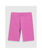 4F Colanti ciclism roz - slim fit - bumbac - pentru fete