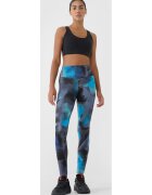 4F Colanti de antrenament femei talie inalta - croiala subtire - multicolor - material sintetic