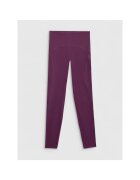 4F Colanti Femei Talie Inalta - Uscare Rapida - Violet