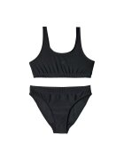 4F Costum de baie fete 2 piese - poliester/elastan - negru