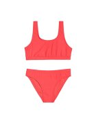 4F Costum de baie fete din doua piese - sintetic/elastan - rosu