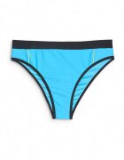 4F Costum de baie pentru femei - bikini - elastic - albastru - material sintetic