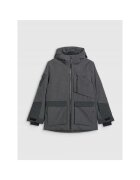 4F Geaca de schi copii neagra - poliester - pentru fete -